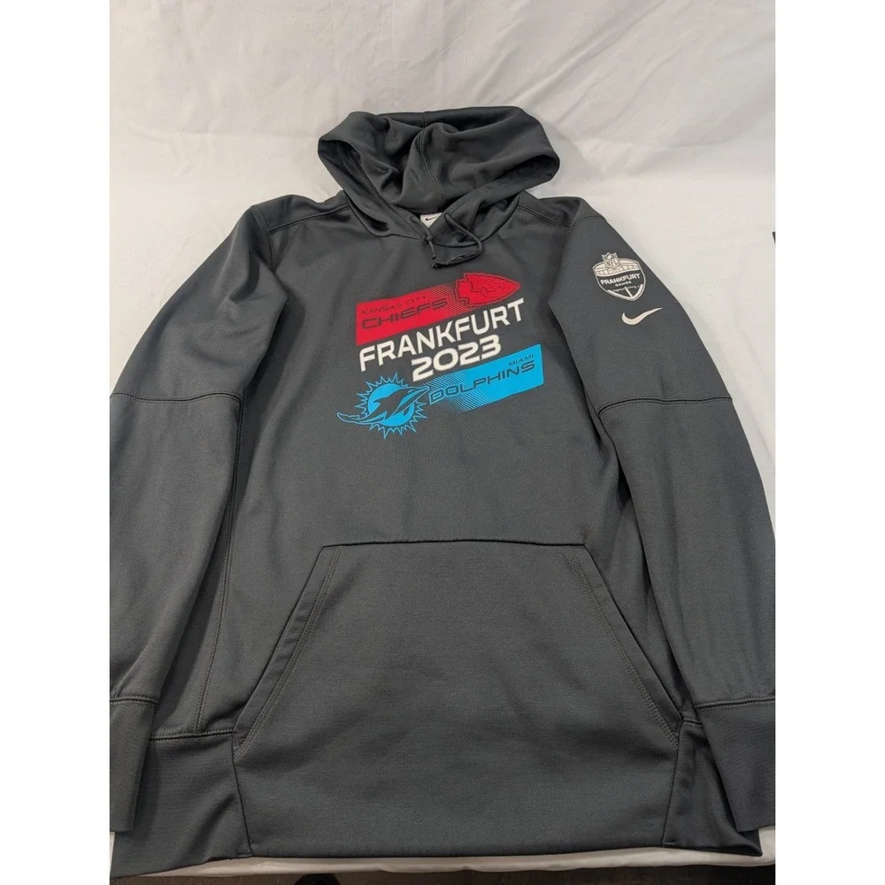 NFL Miami Dolphins Nike Rivalries Kansas City Chiefs Frankfurt‎ 2023 Hoodie Med